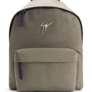 Giuseppe Zanotti Bud logo-plaque backpack
