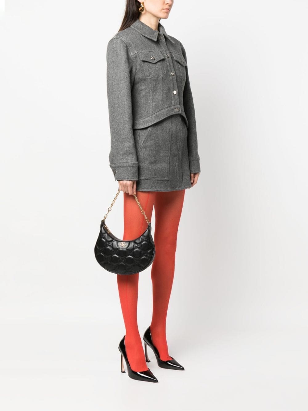 Gucci small GG matelassé shoulder bag - Image 2