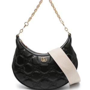 Gucci small GG matelassé shoulder bag