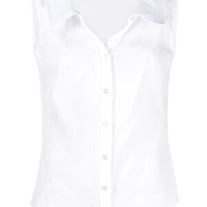 Alexander McQueen  sleeveless cotton shirt