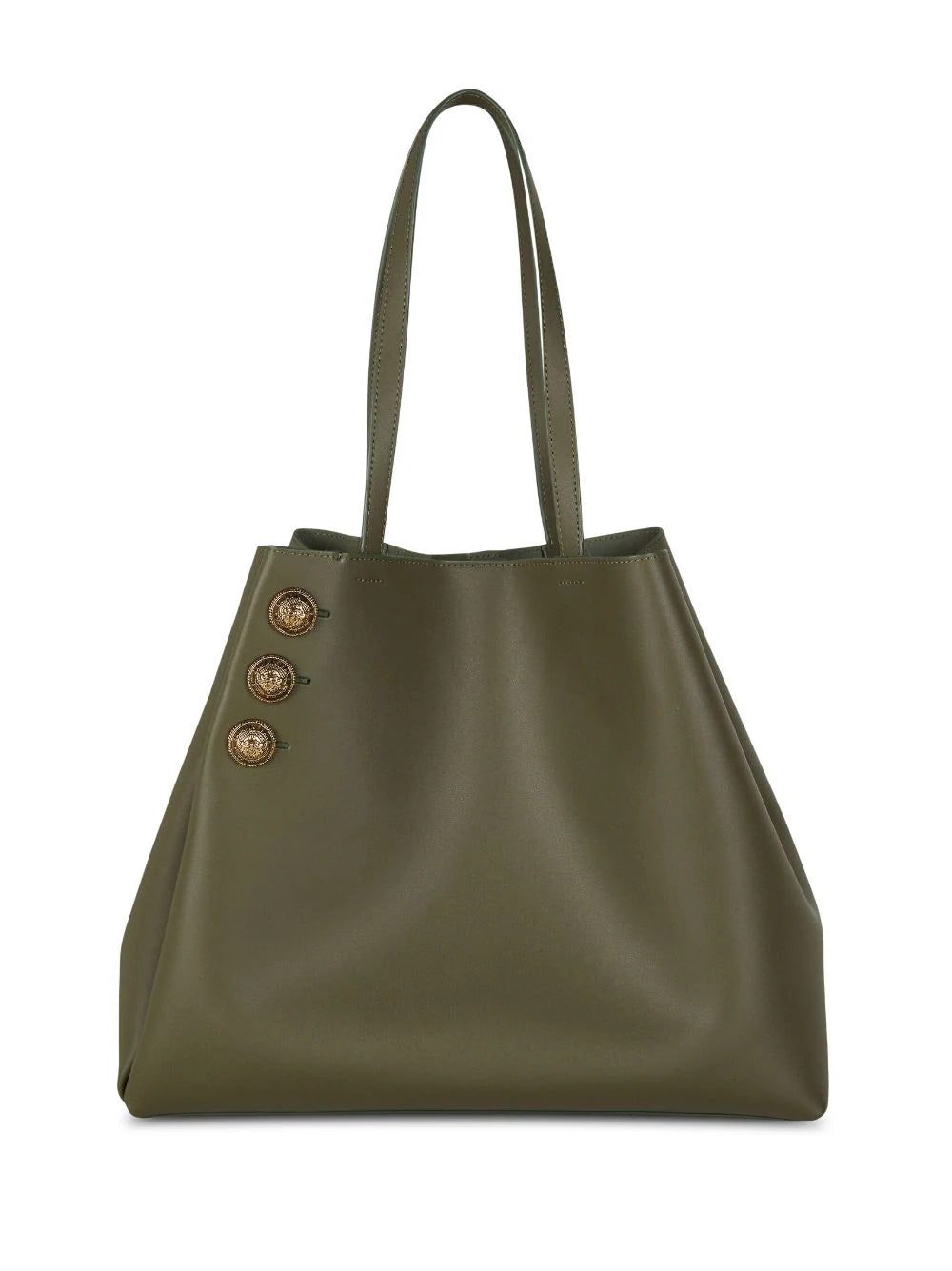 Balmain Embleme leather tote bag - Image 4