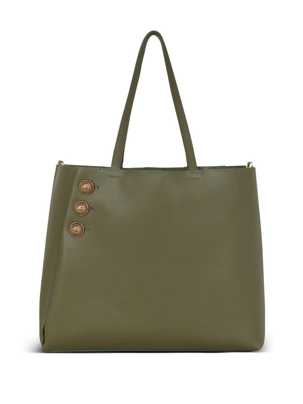 Balmain Embleme leather tote bag - Image 2