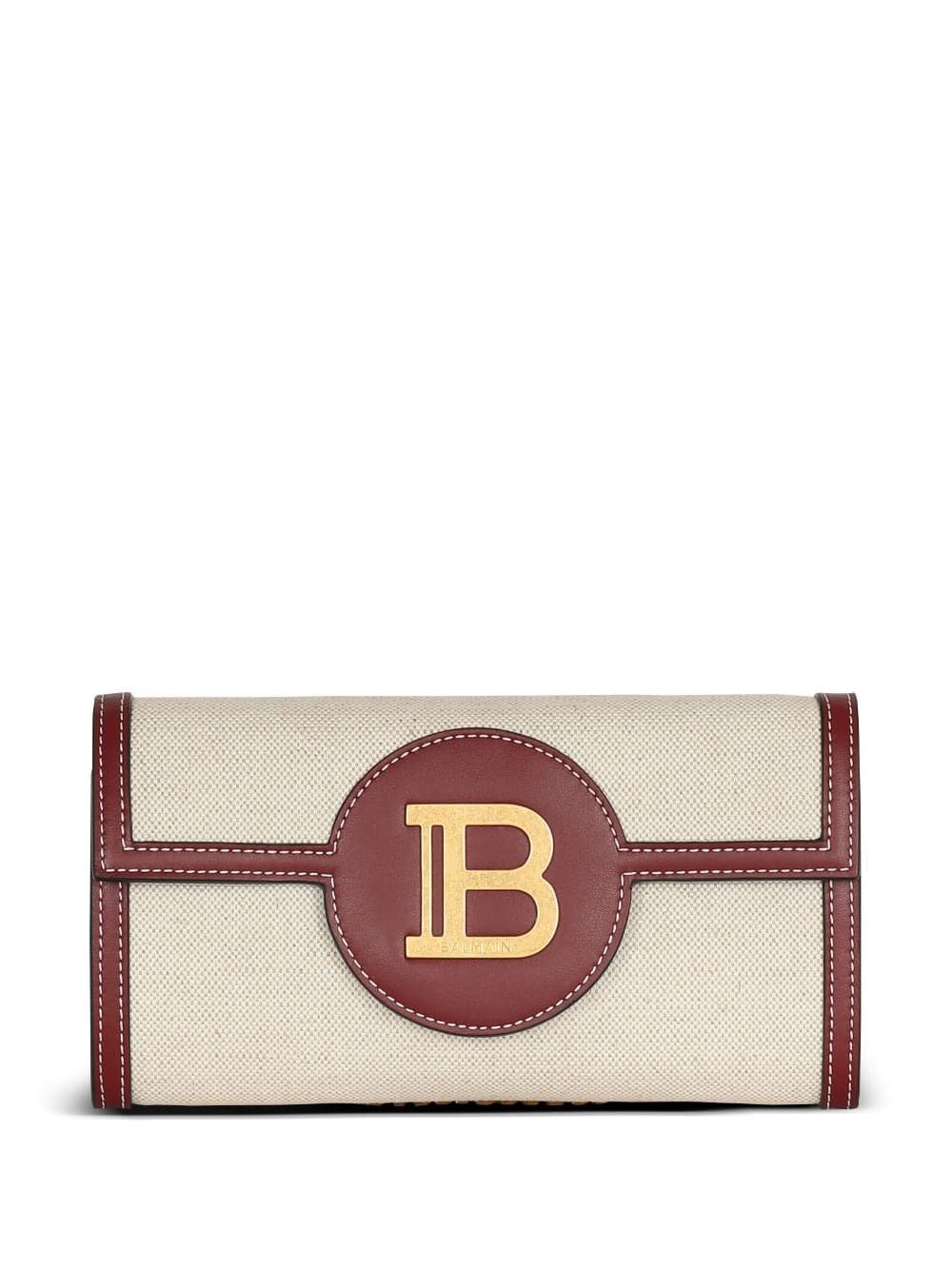Balmain B-Buzz canvas wallet-on-chain