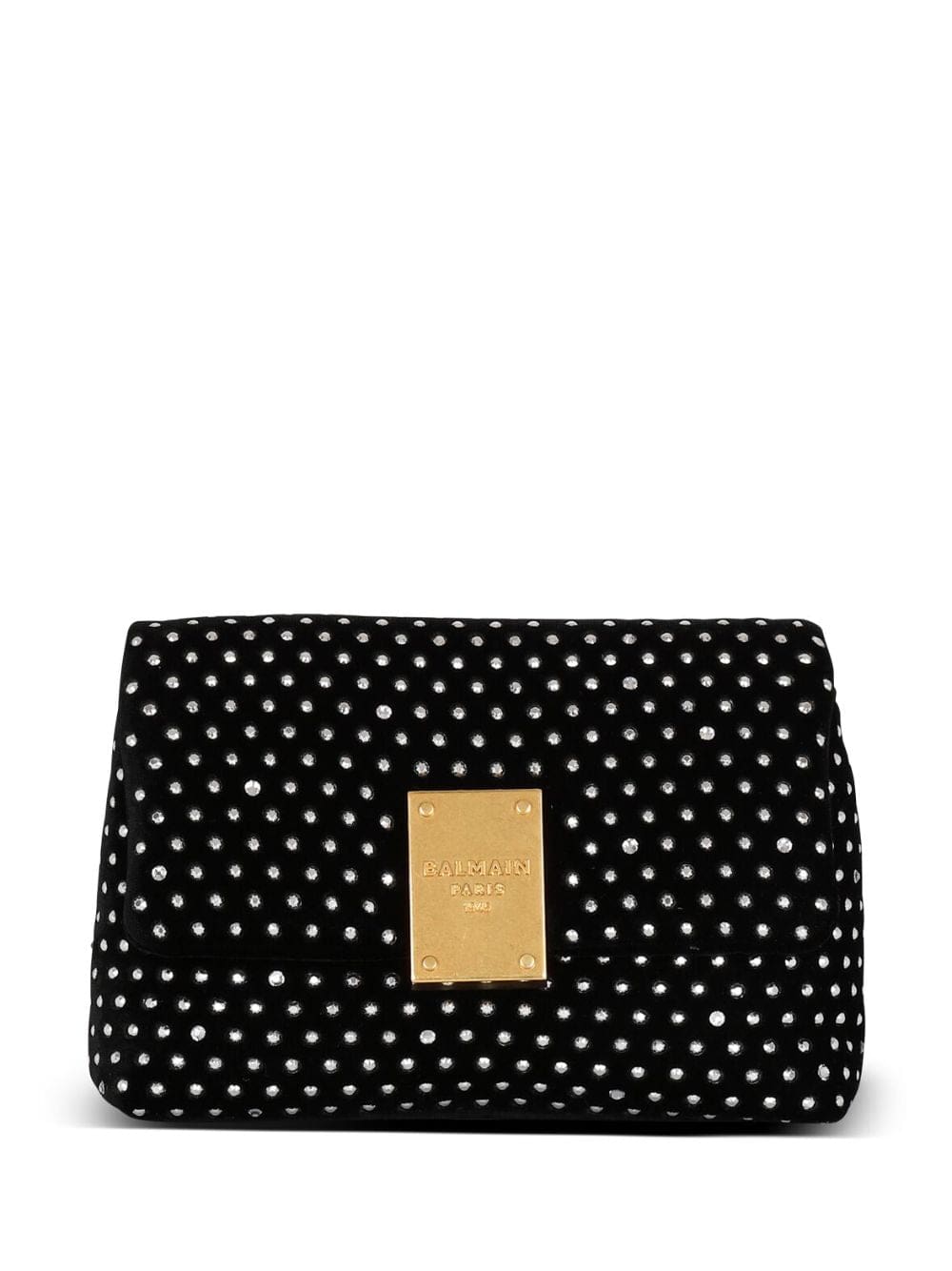 Balmain crystal embellishment shoulder bag