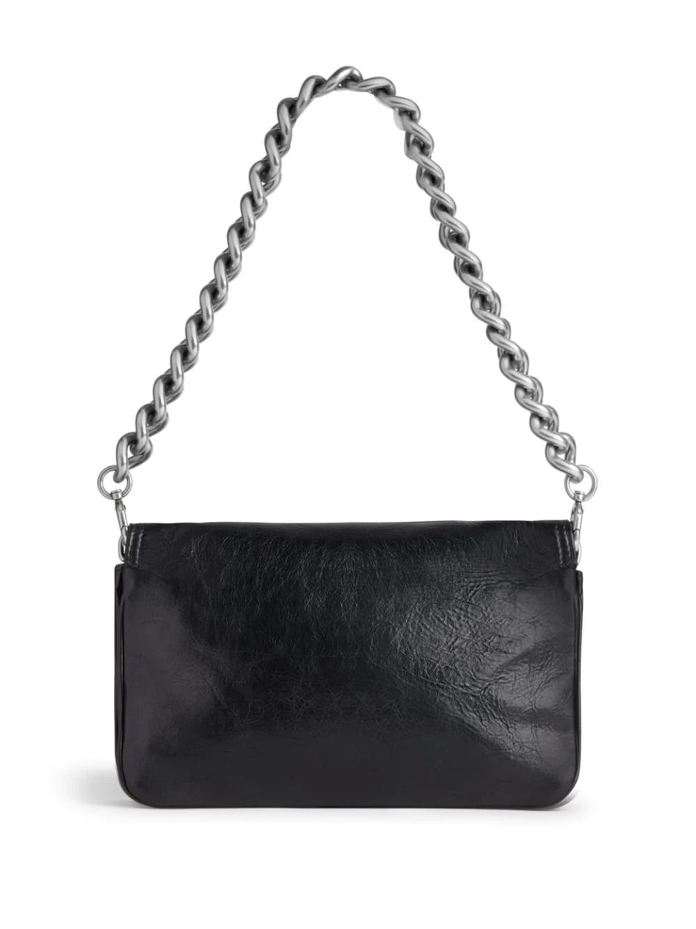 Balenciaga logo-plaque leather shoulder bag - Image 2