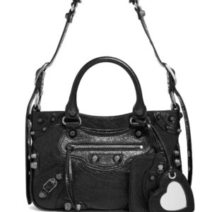 Balenciaga Neo Cagole leather tote bag