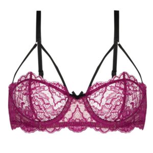 Fleur Du Mal Roxy floral-embroidered lace bra