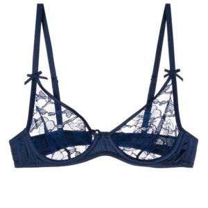 Fleur Du Mal Magnolia lace demi bra