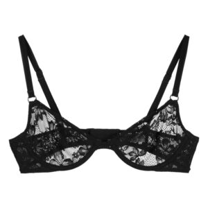 Fleur Du Mal Le Stretch lace-embroidery bra