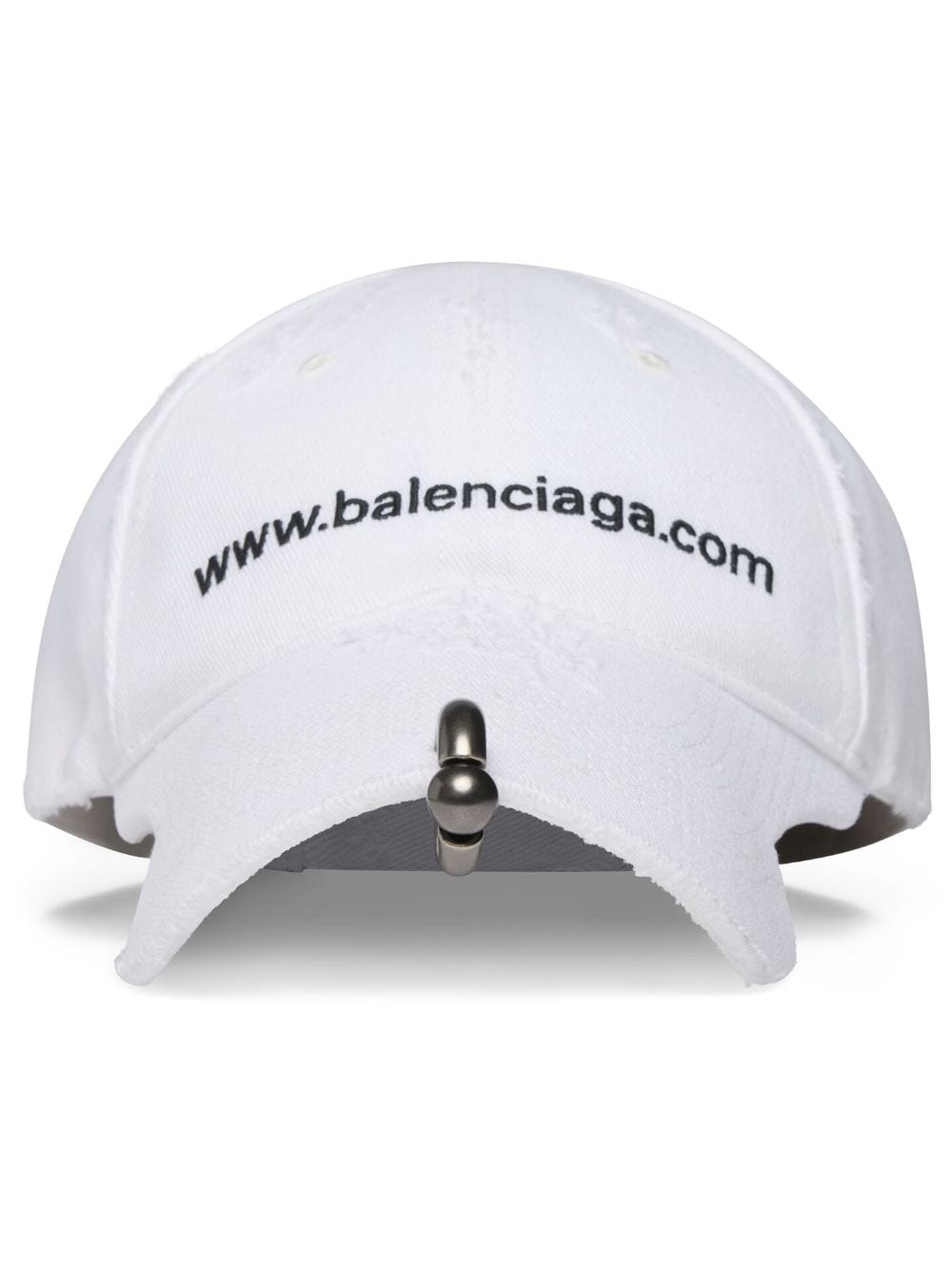 Balenciaga embroidered-logo six-panel cap