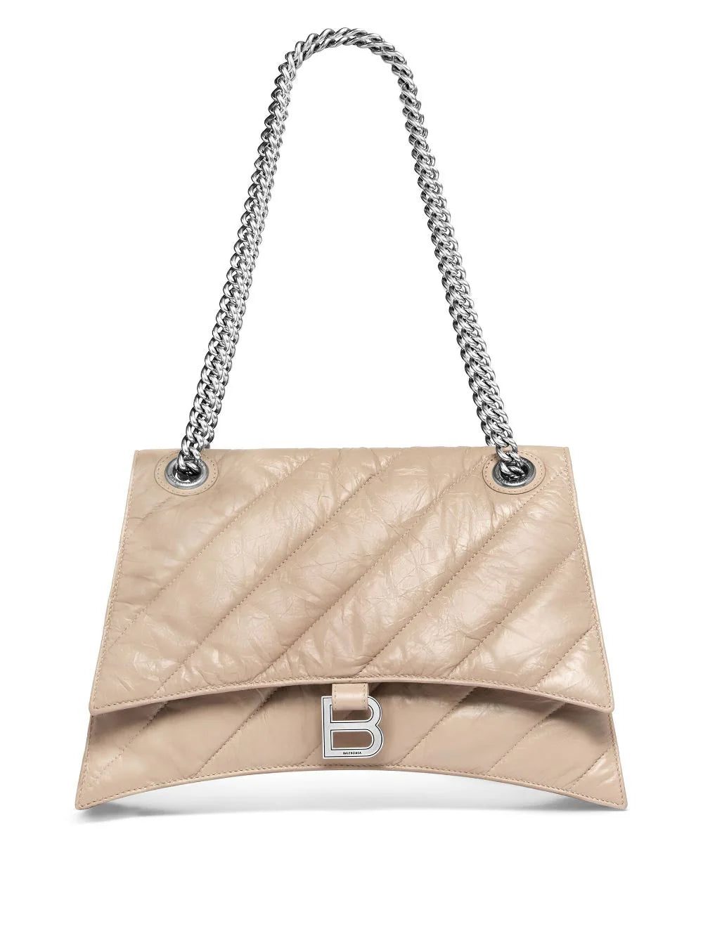 Balenciaga medium Crush leather shoulder bag - Image 3