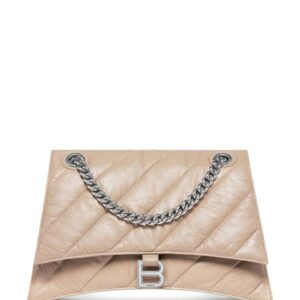 Balenciaga medium Crush leather shoulder bag
