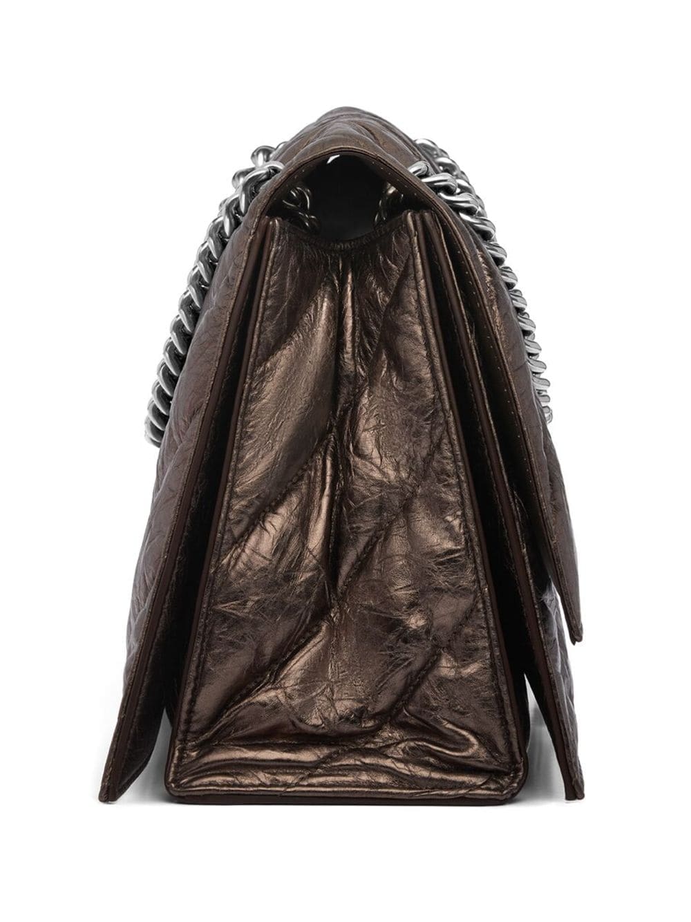 Balenciaga medium Crush quilted leather shoulder bag - Image 4