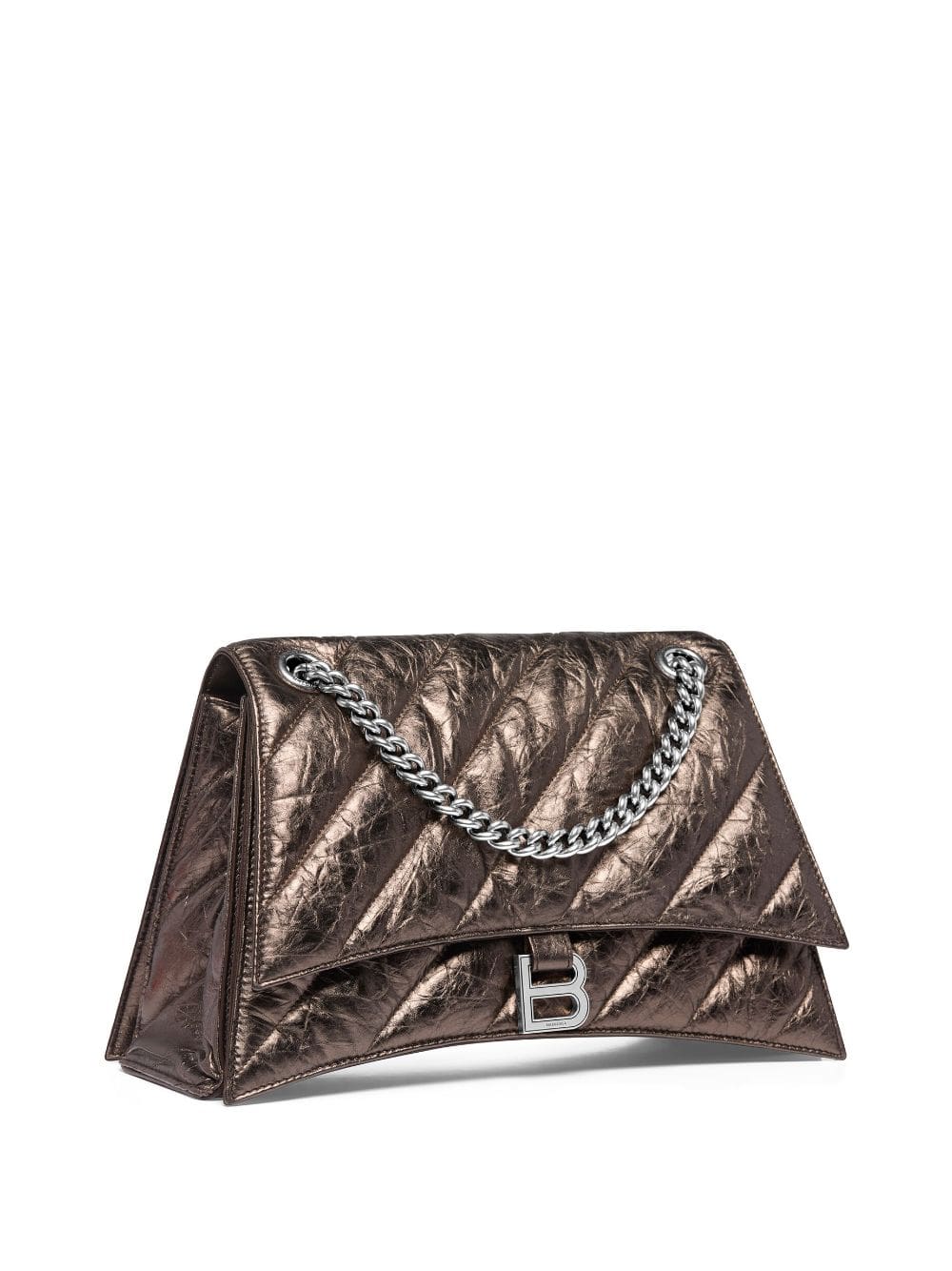 Balenciaga medium Crush quilted leather shoulder bag - Image 3