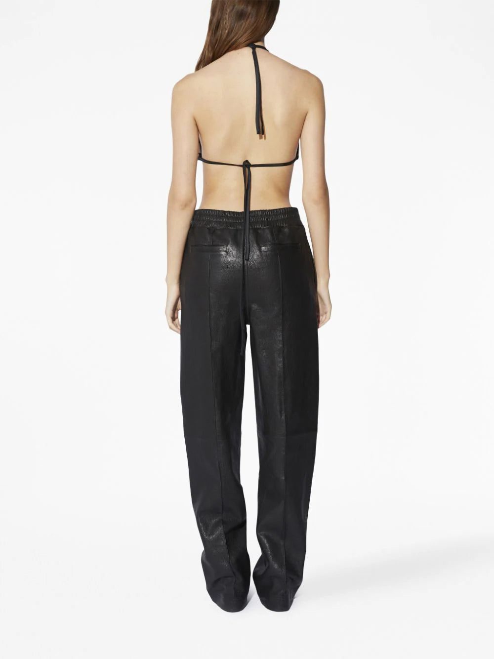 RTA triangle-cup metallic-finish bralette - Image 4