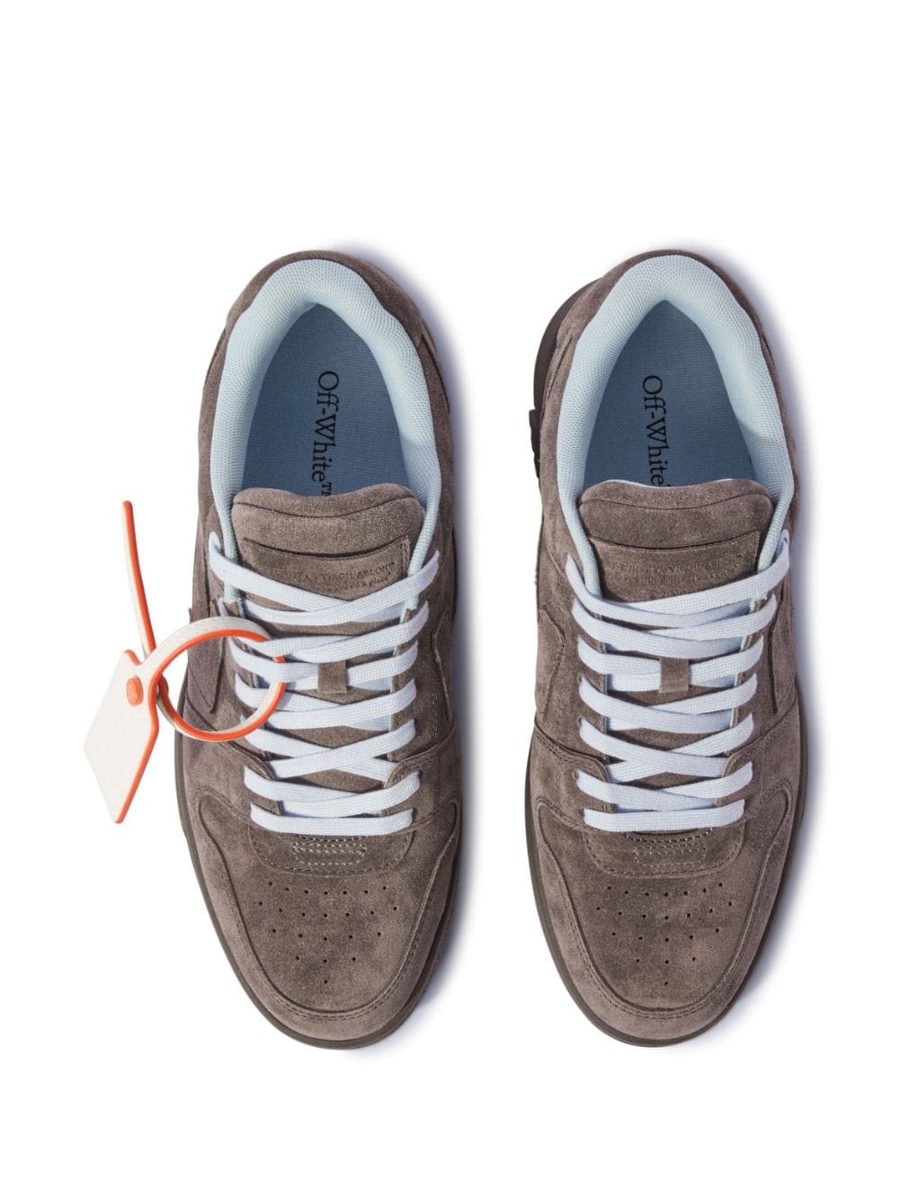 Off-White Out Of Office suede sneakers - Image 3