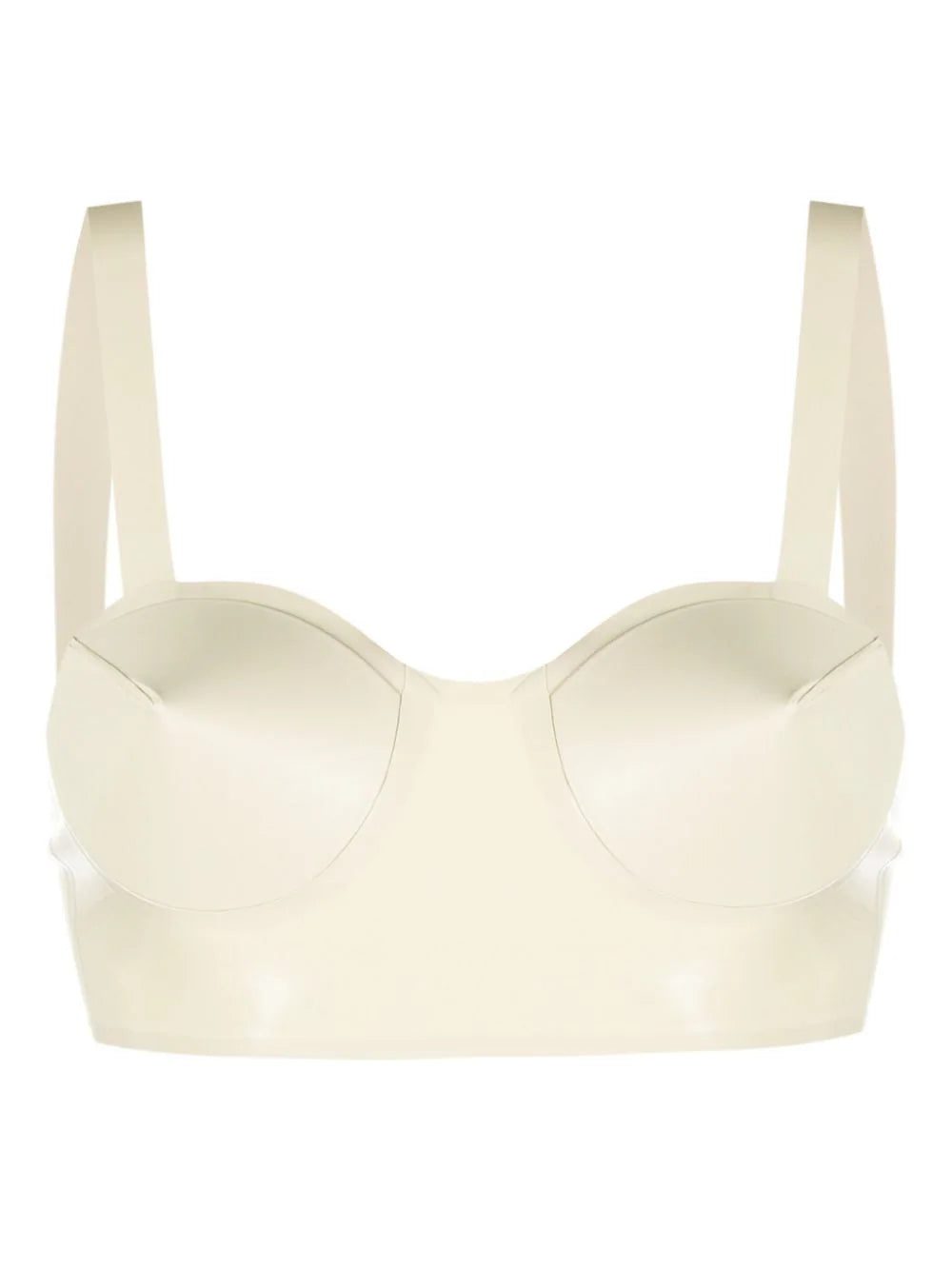 Maison Margiela latex balconette bra