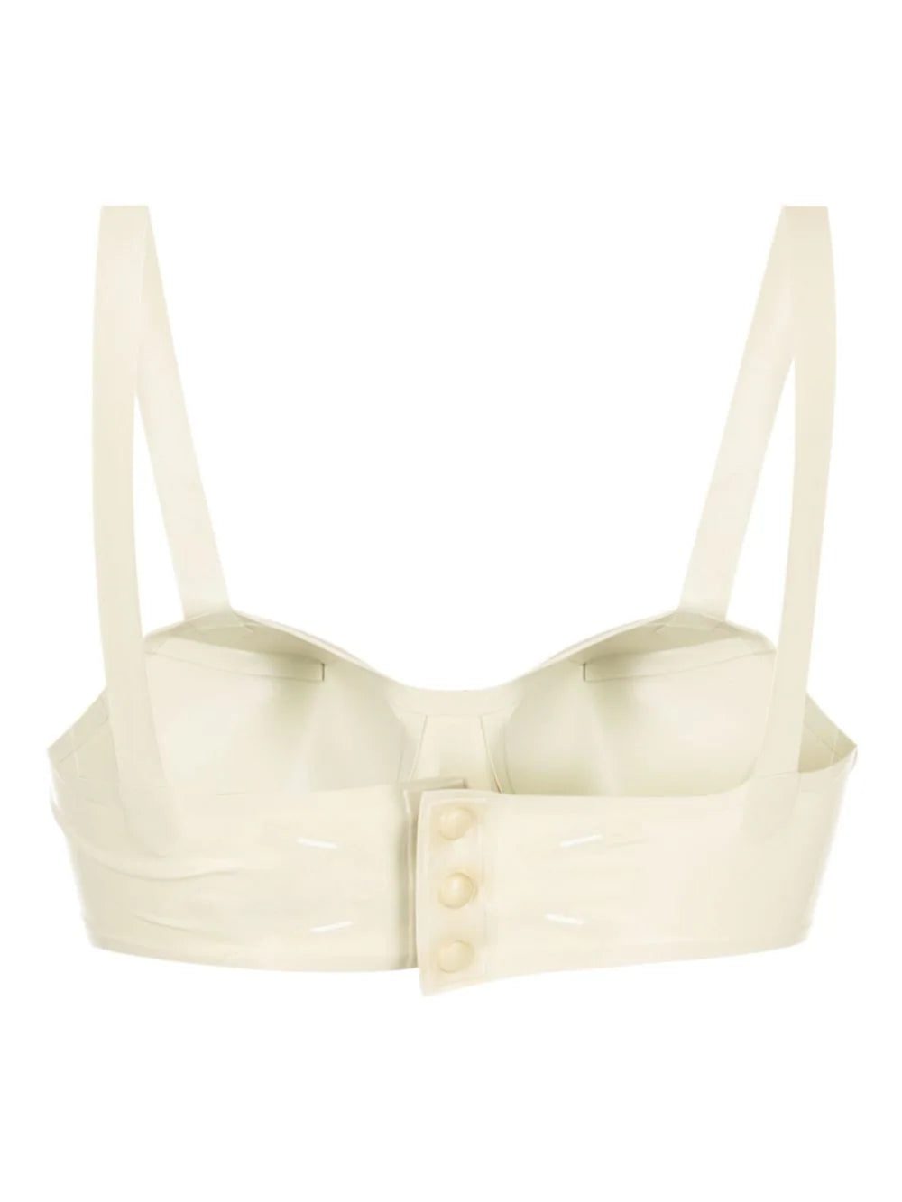 Maison Margiela latex balconette bra - Image 2