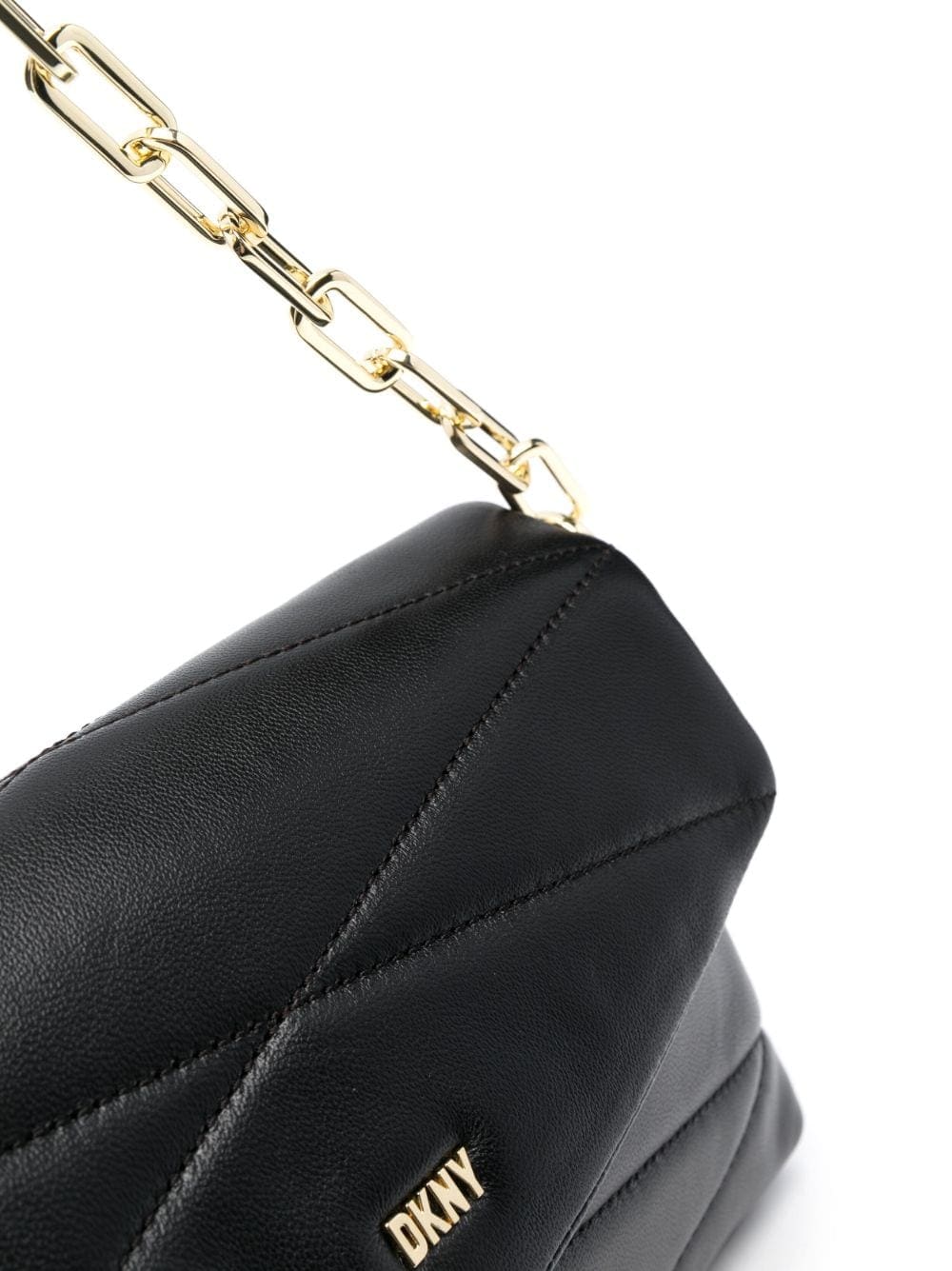 DKNY quilted leather shoulder bag - Image 4