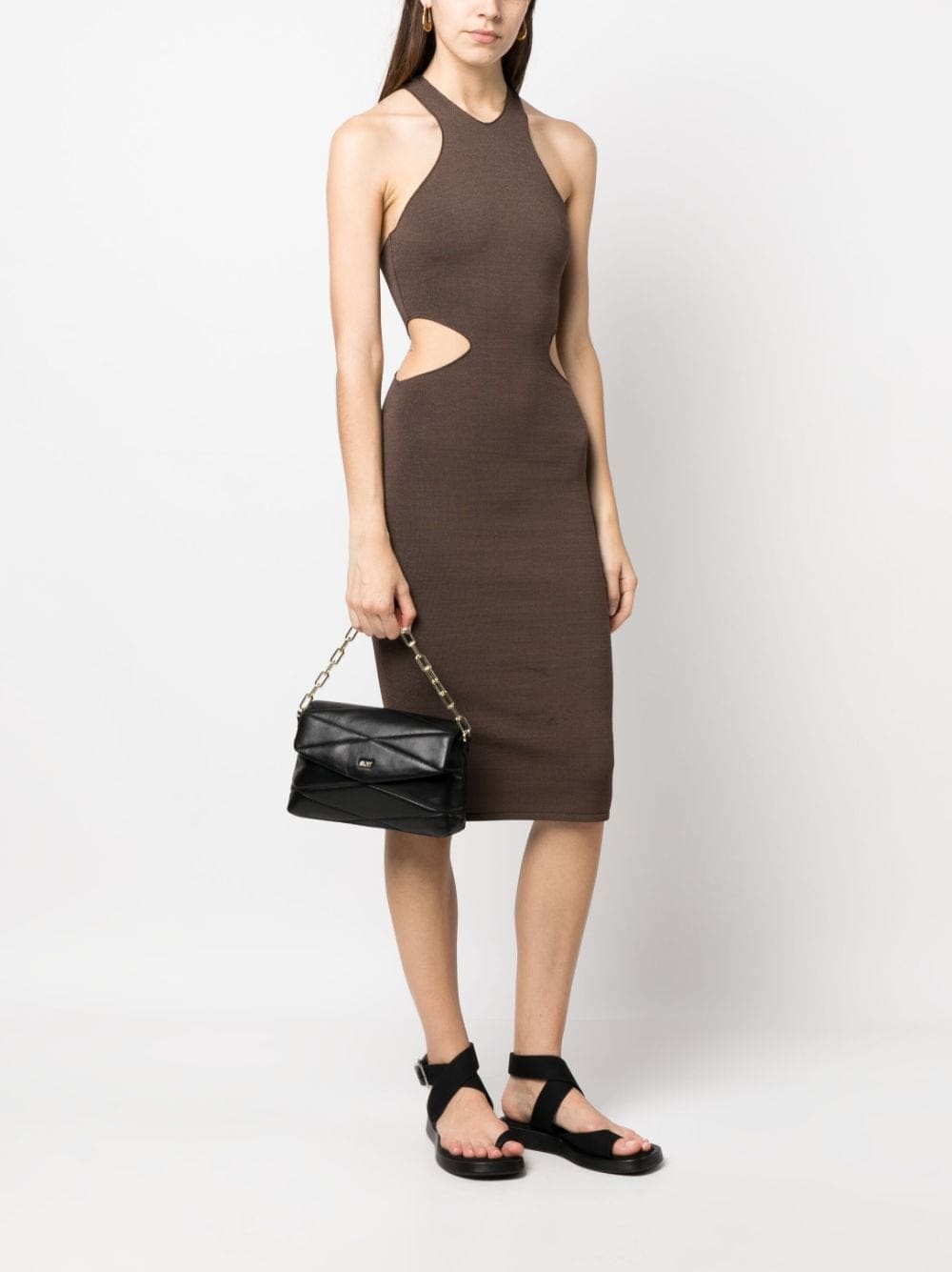 DKNY quilted leather shoulder bag - Image 2