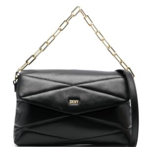 DKNY quilted leather shoulder bag