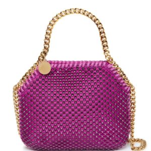 Stella McCartney Falabella crystal-embellished tote bag