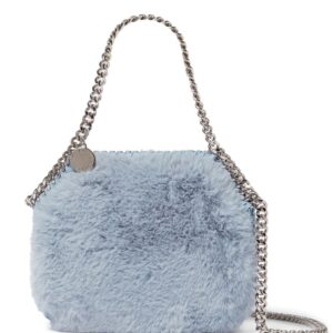 Stella McCartney mini Falabella faux-fur tote bag