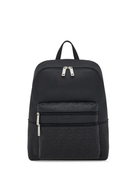 Ferragamo logo-debossed leather backpack - Image 2