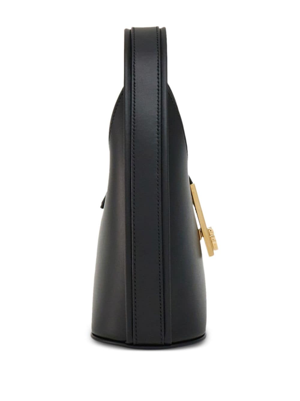 Ferragamo mini Gancini-buckle leather hobo bag - Image 3