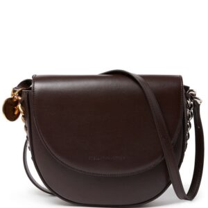Stella McCartney Frayme logo-embossed shoulder bag