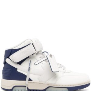 Off-White logo-patch lace-up sneakers