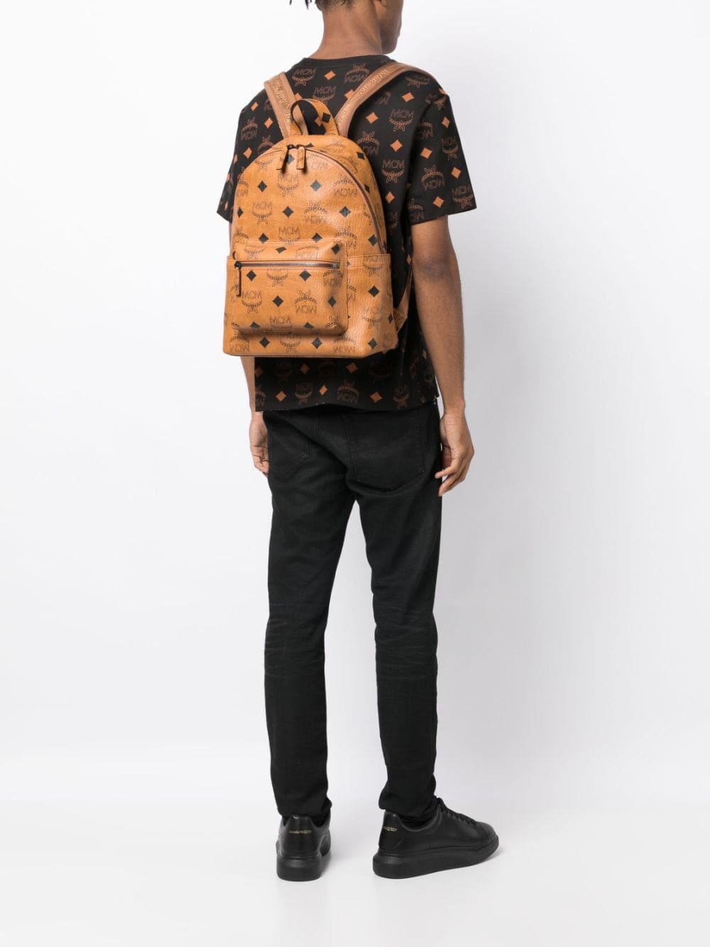 MCM medium Stark Maxi Visetos-print backpack - Image 5