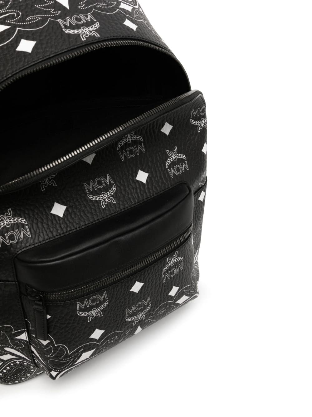 MCM medium Stark bandana monogram backpack - Image 2