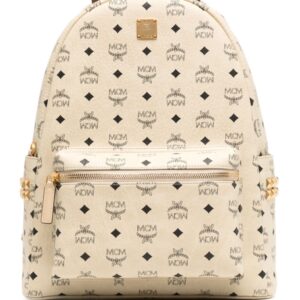 MCM medium Stark Studded leather backpack