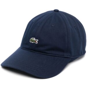 Lacoste logo-patch curved-peak cap