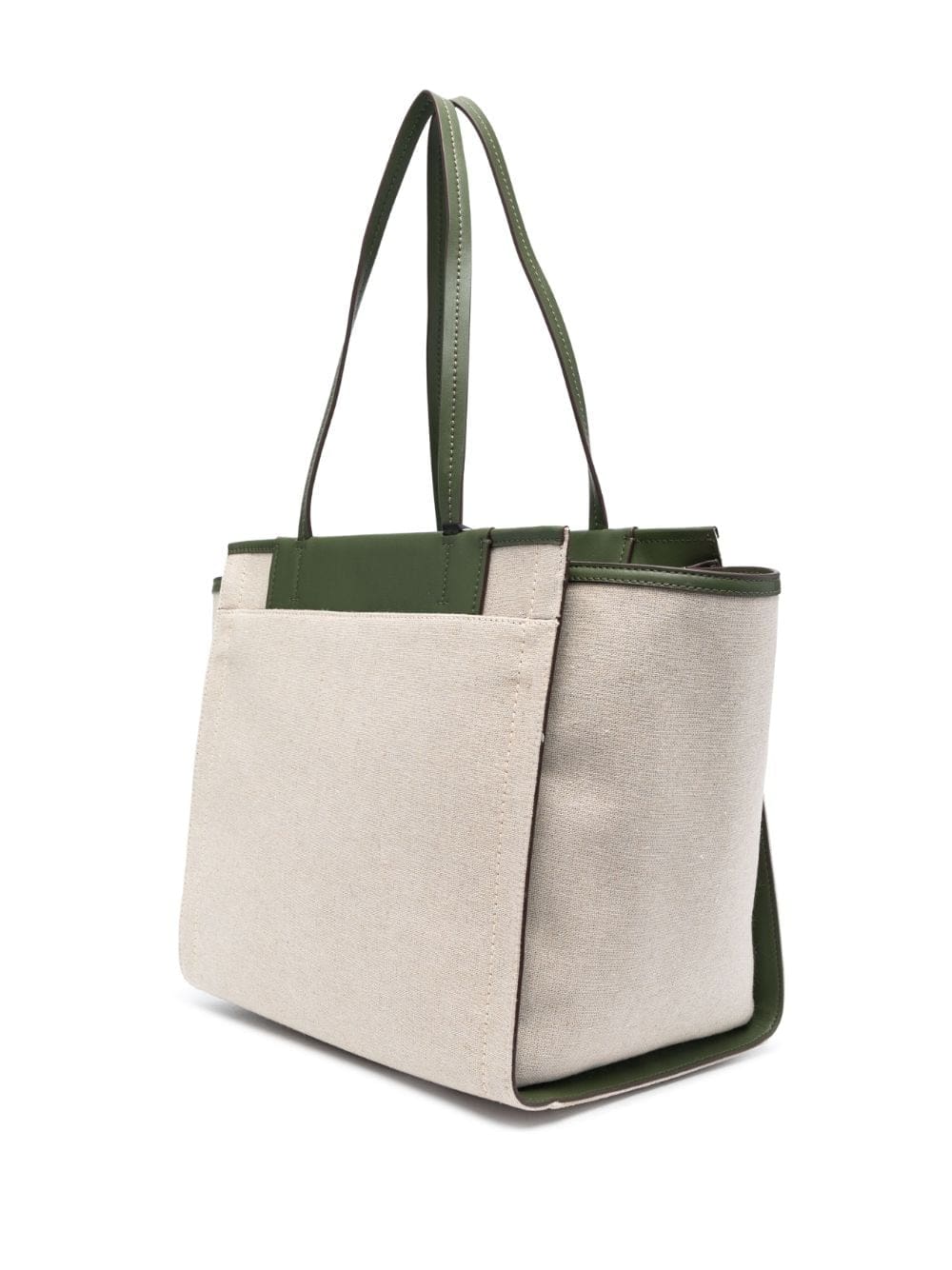 DKNY logo-plaque cotton tote bag - Image 3