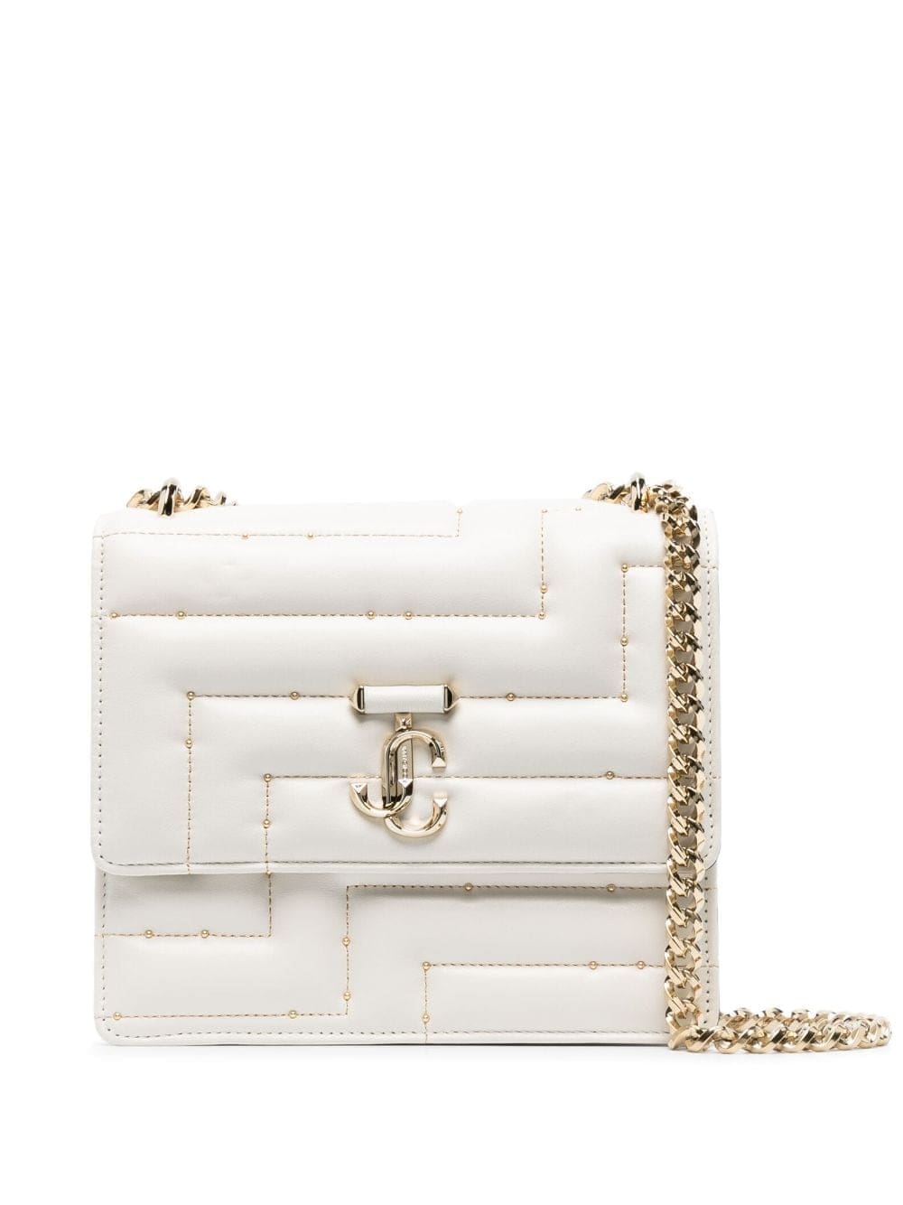 Jimmy Choo Avenue Quad leather shoulder bag