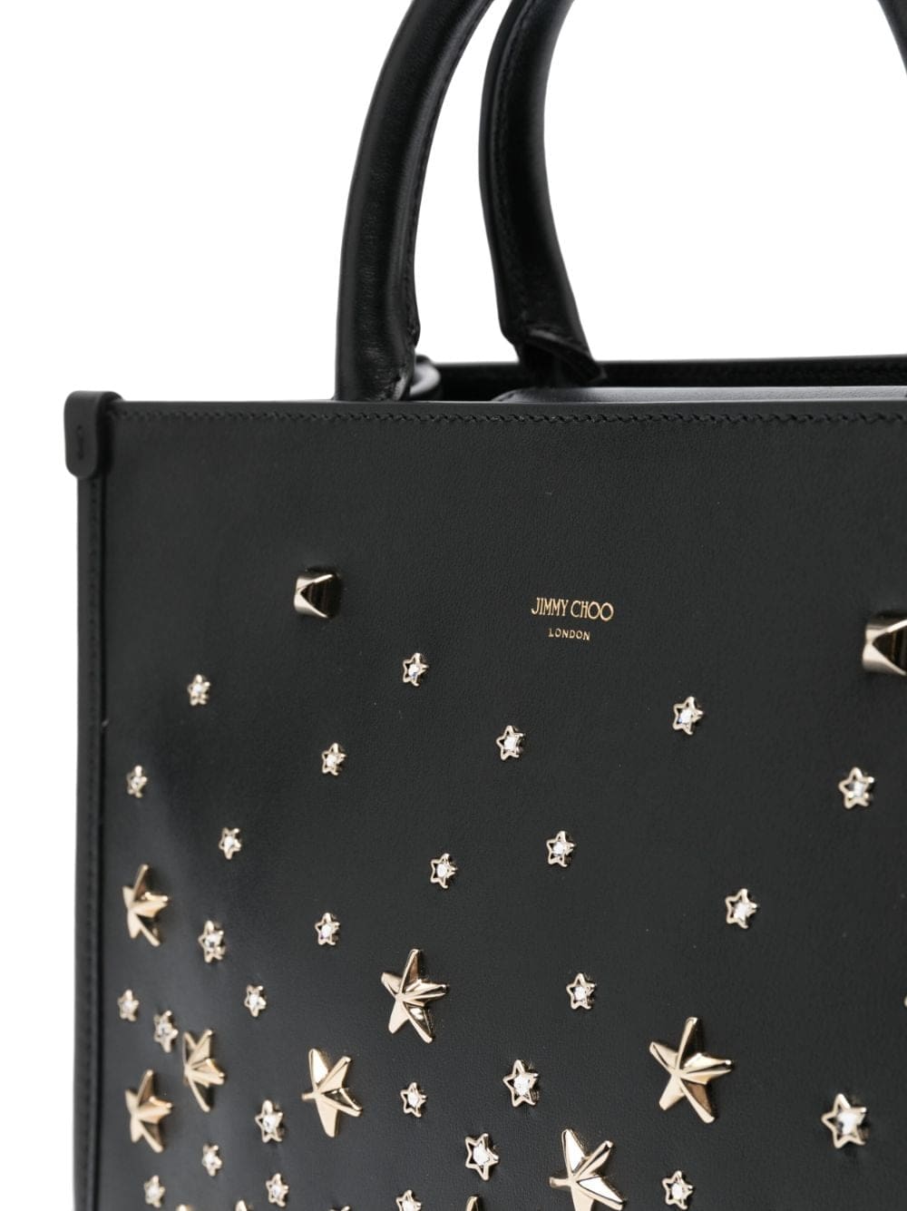 Jimmy Choo small Avenue studded leather tote bag - Image 4