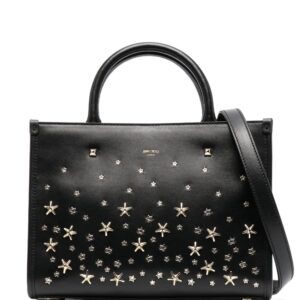 Jimmy Choo small Avenue studded leather tote bag