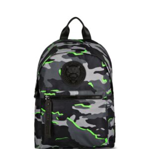 Plein Sport Boston camouflage-print backpack