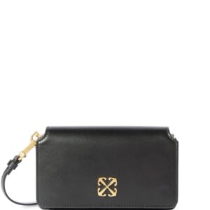 Off-White Jitney leather crossbody bag