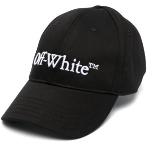 Off-White Bookish logo-embroidered baseball cap