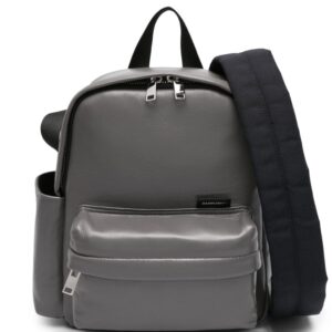 AMBUSH logo-tag leather backpack