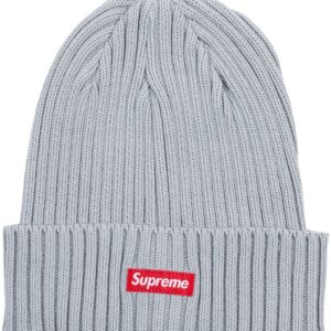 Supreme overdyed rib-knit beanie