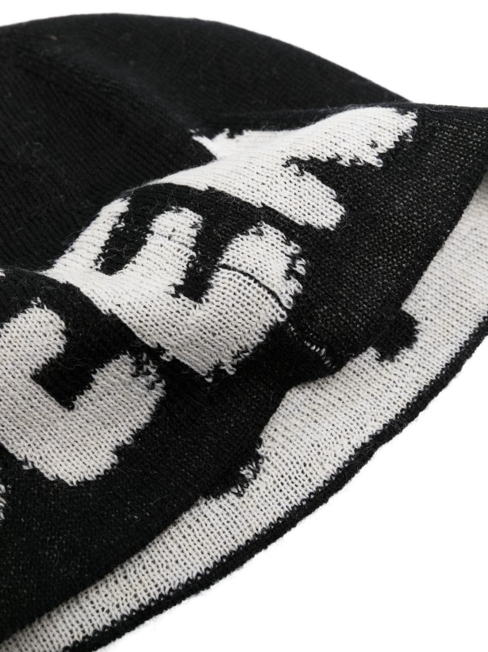 Alexander McQueen logo-print wool beanie - Image 2