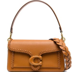 Coach Tabby braided leather shoulder bag