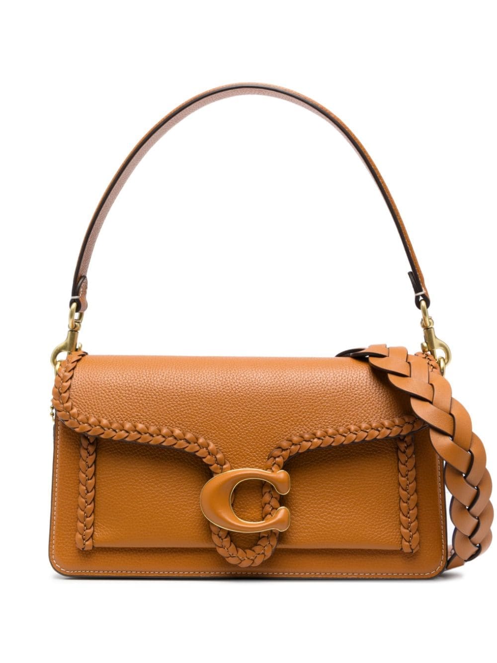 Coach Tabby braided leather shoulder bag
