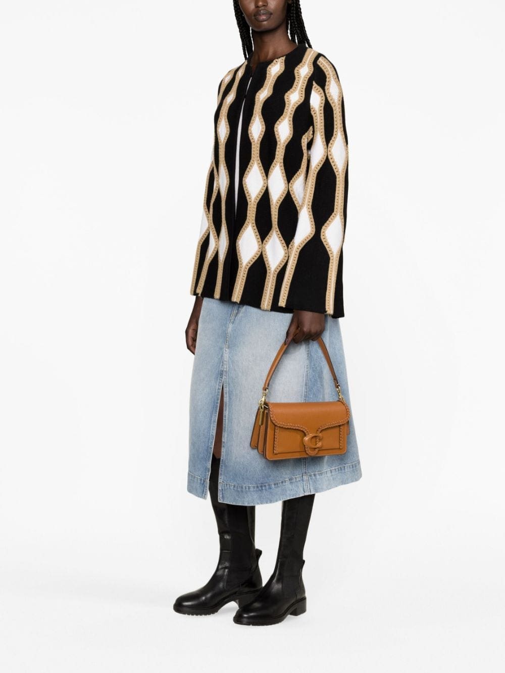 Coach Tabby braided leather shoulder bag - Image 2