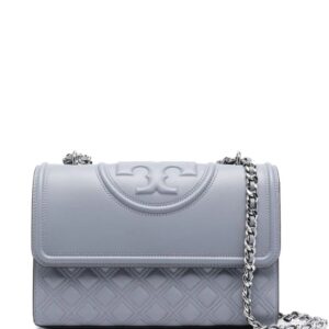 Tory Burch  Fleming quilted-leather shoulder bag