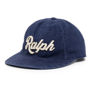 Polo Ralph Lauren logo-patch cotton baseball cap